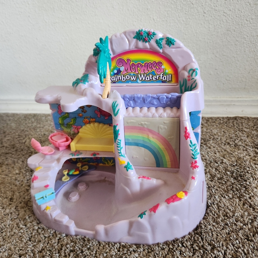 1997 Merwees Rainbow Waterfall Bathtub Playset